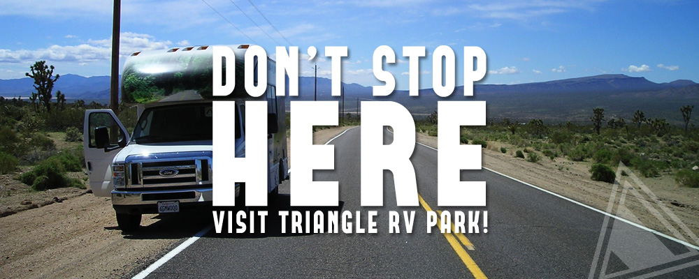 Don't Stop Here, Visit Triangle RV Park! | Triangle RV Park
