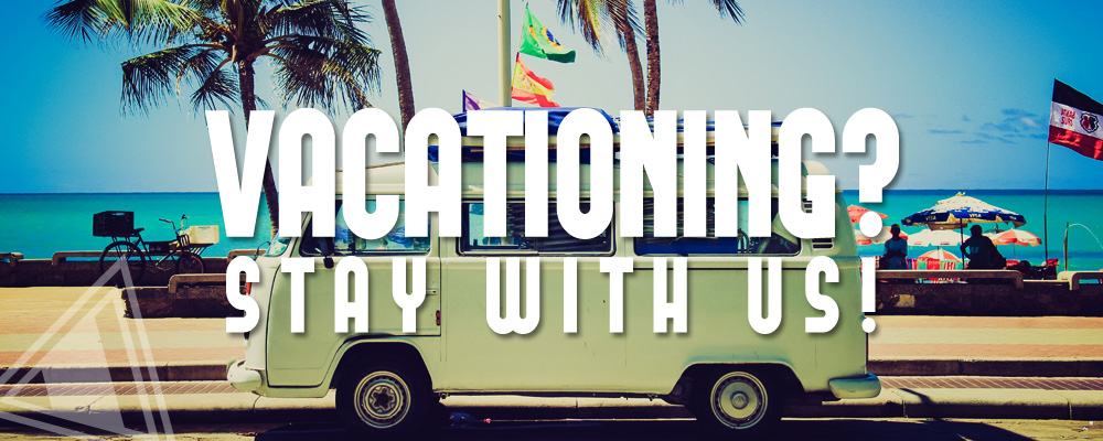 Vacationing? Stay with us! | Triangle RV Park
